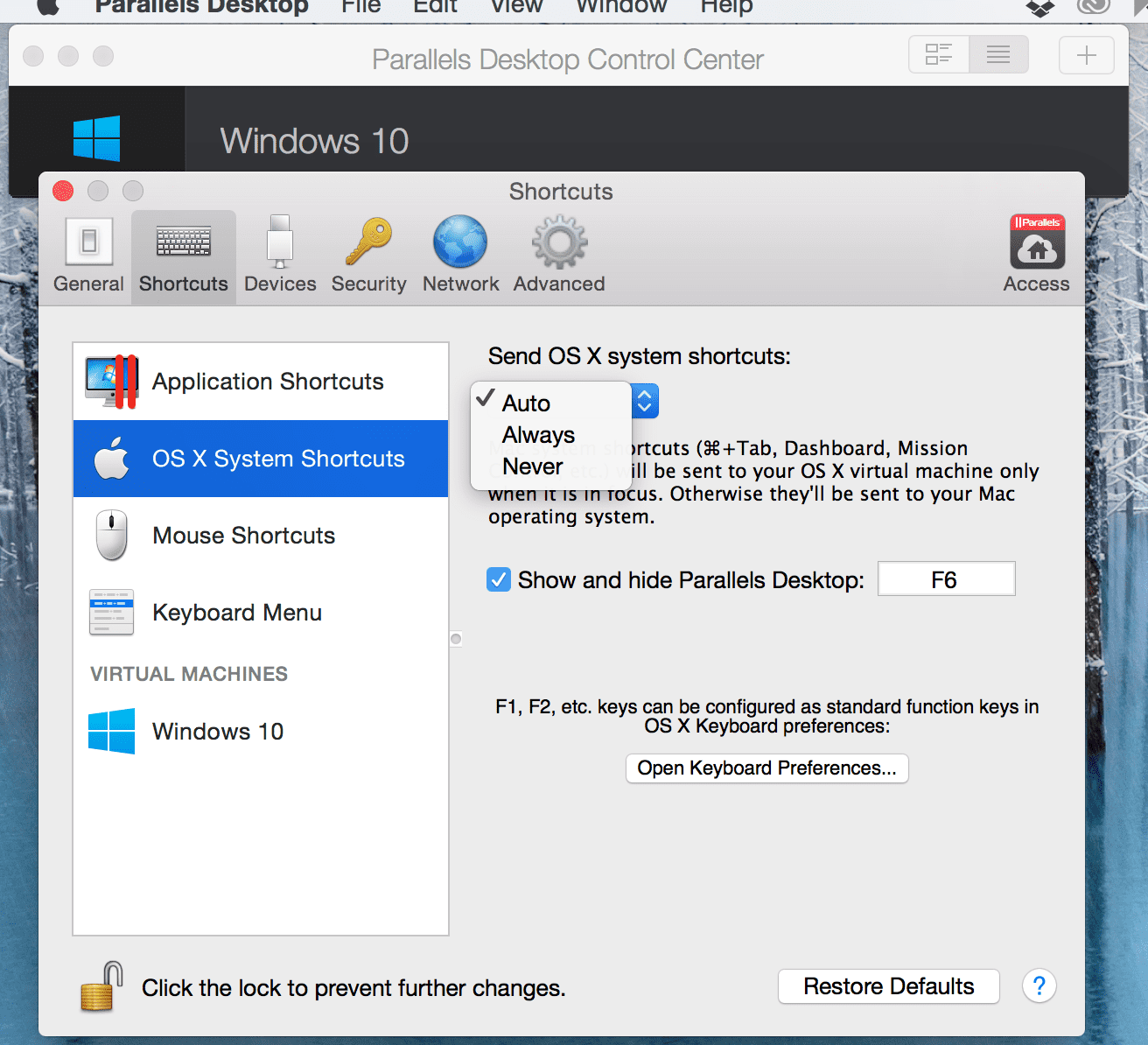 having multiple desktops on mac